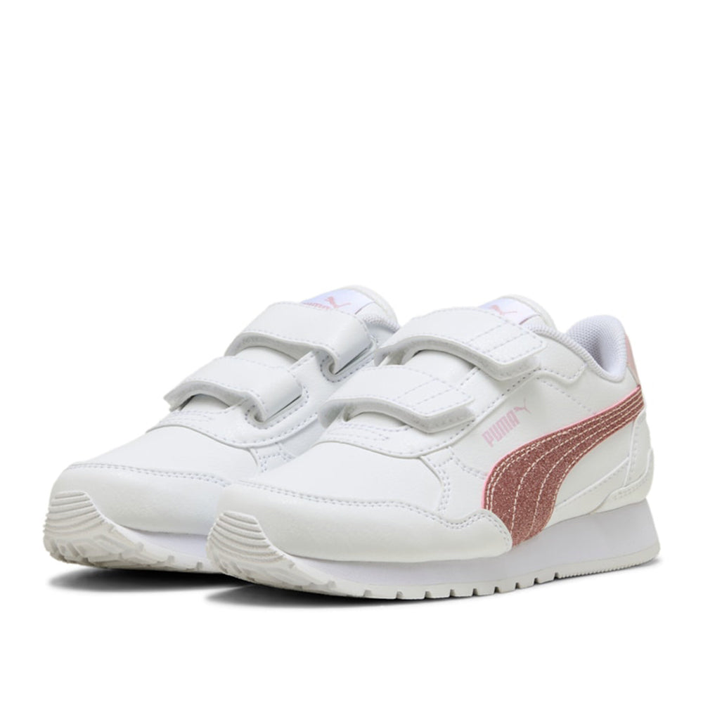 Sneakers Puma St Runner V4 Sl Glitter V ps Bambina - Bianco