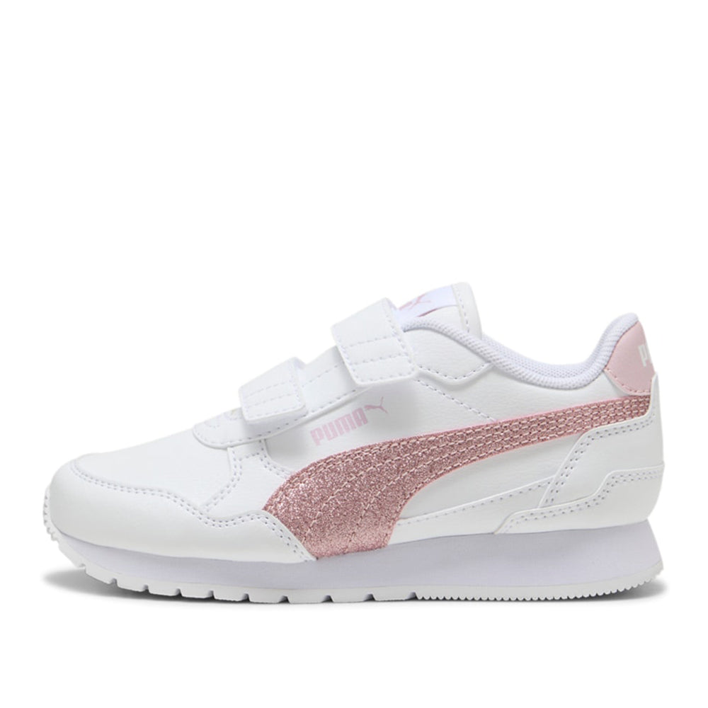 Sneakers Puma St Runner V4 Sl Glitter V ps Bambina - Bianco