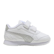 Sneakers Puma St Runner V4 Sl Glitter V Inf Bimba - Bianco