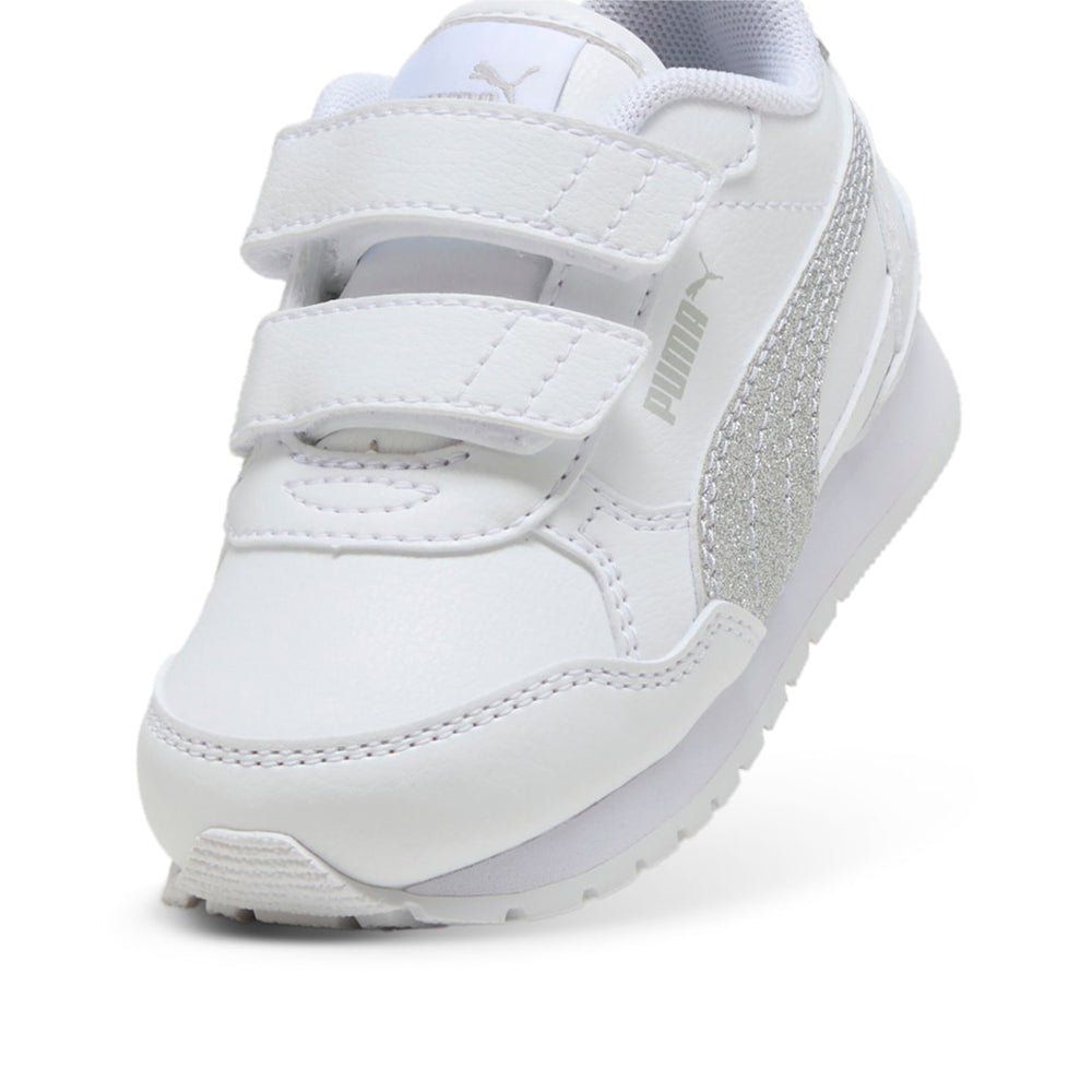 Sneakers Puma St Runner V4 Sl Glitter V Inf Bimba - Bianco