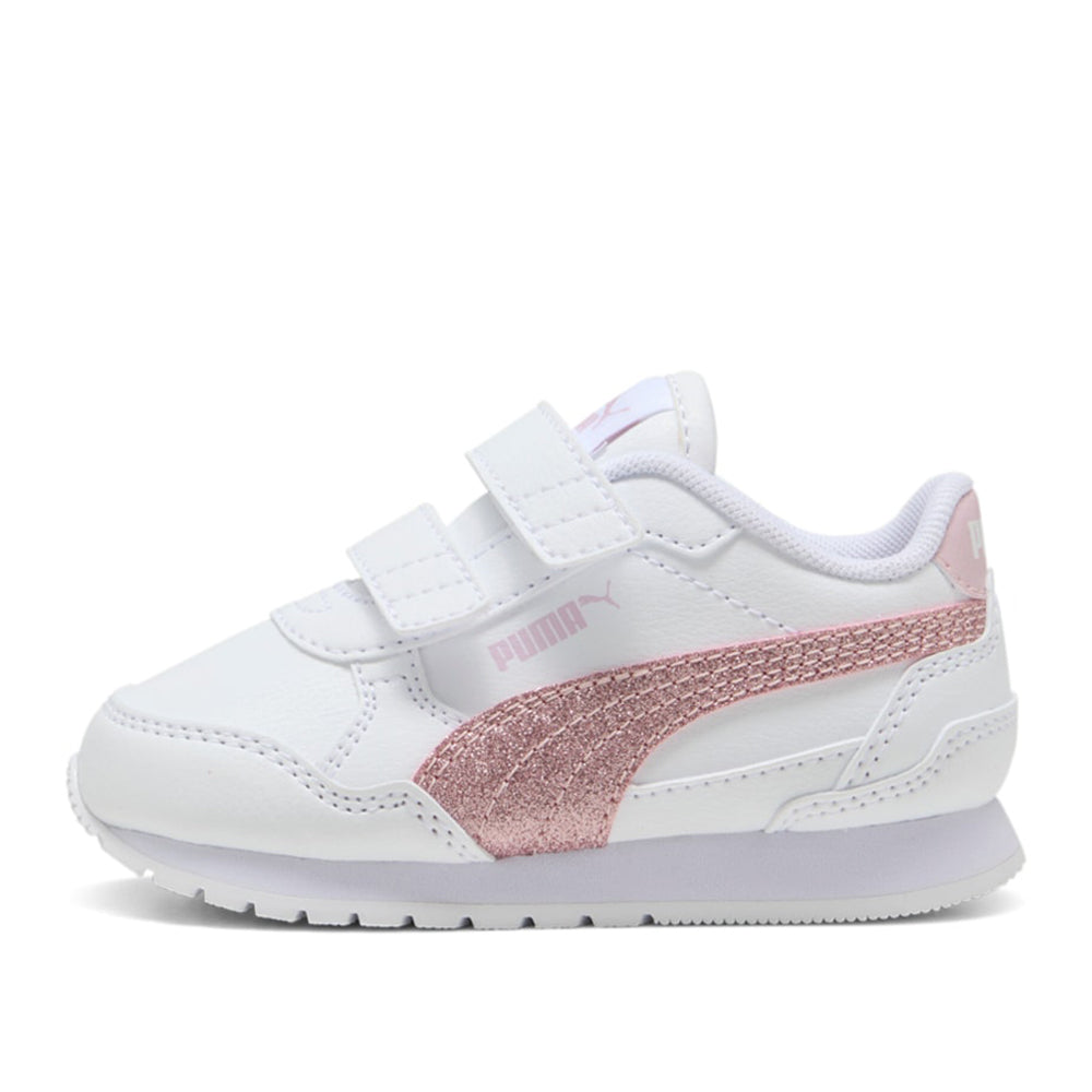 Sneakers Puma St Runner V4 Sl Glitter V Inf Bimba - Bianco