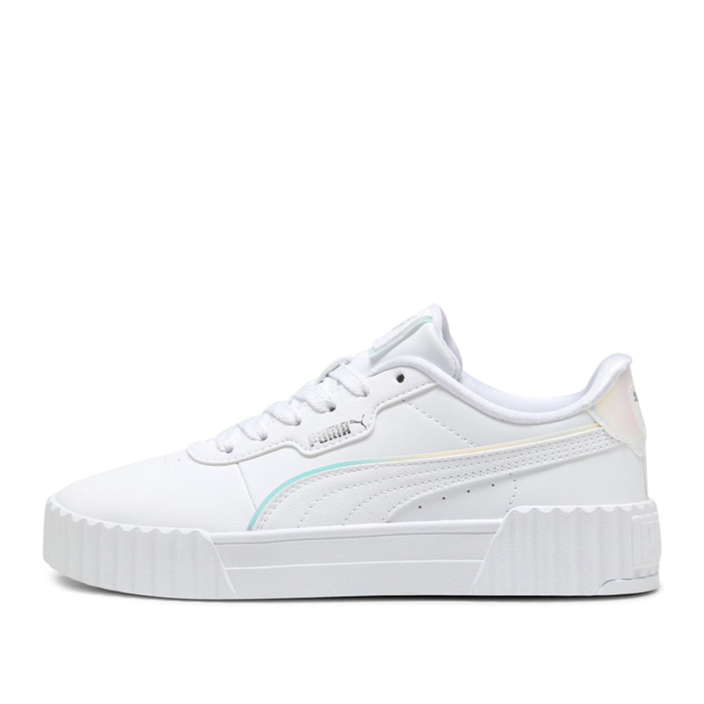 Sneakers Puma Carina 3.0 Holo 2.0 jr Ragazza - Bianco