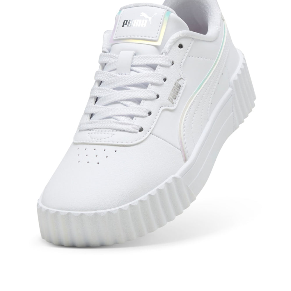 Sneakers Puma Carina 3.0 Holo 2.0 jr Ragazza - Bianco