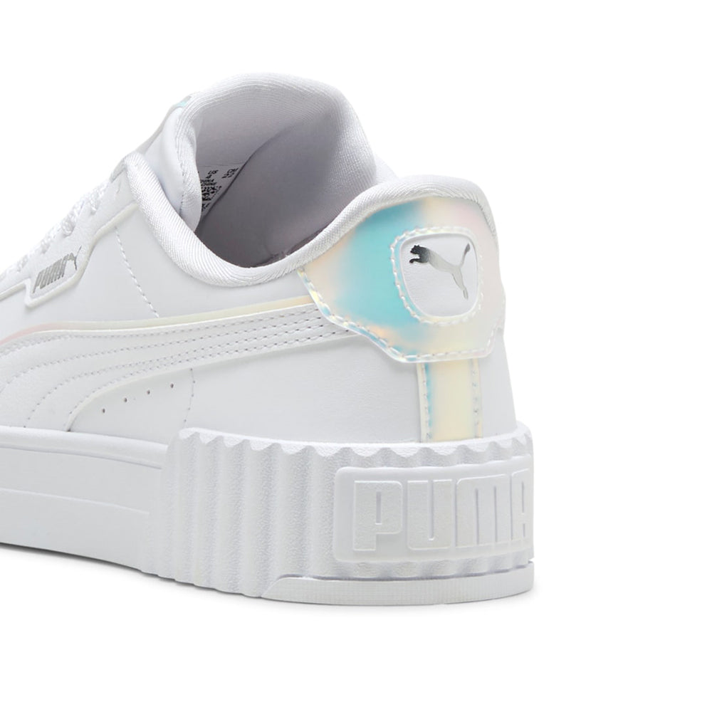 Sneakers Puma Carina 3.0 Holo 2.0 jr Ragazza - Bianco