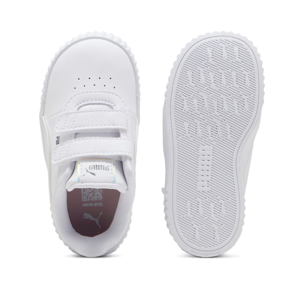 Sneakers Puma Carina 3.0 Holo 2.0 V Inf Bimba - Bianco