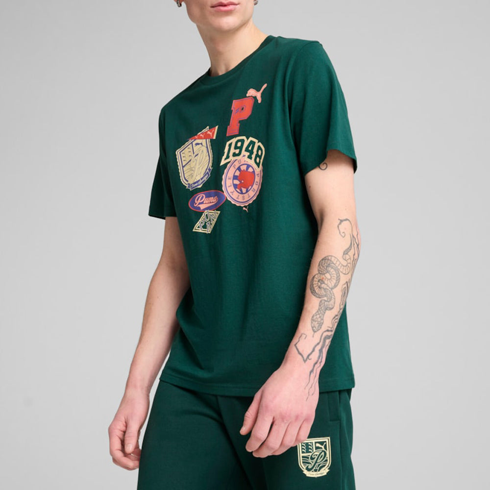 T-Shirt Puma Uomo - Verde