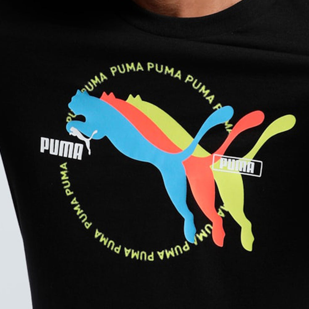 T-Shirt Puma Uomo - Nero