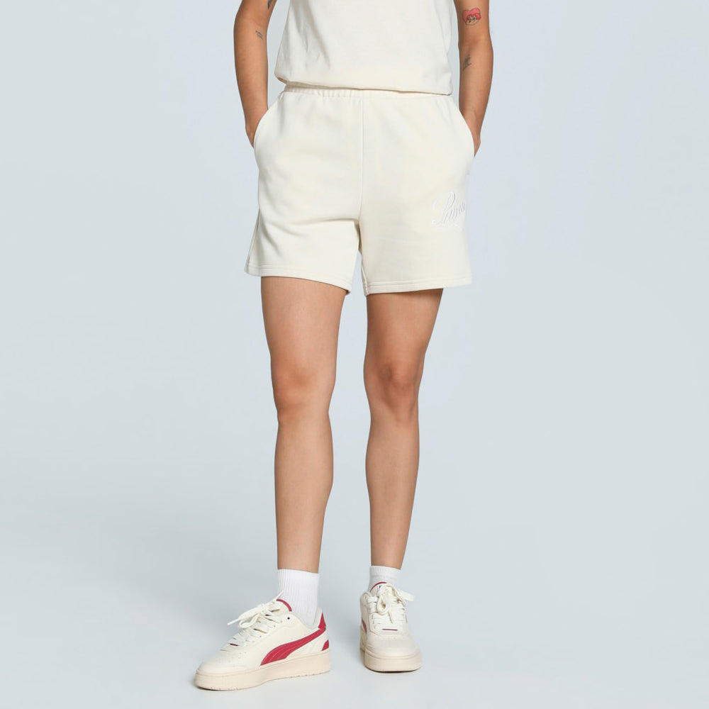 Shorts Puma Donna - Bianco