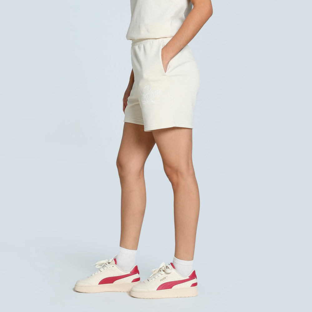 Shorts Puma Donna - Bianco