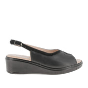 Sandalo Romagnoli Donna - Nero