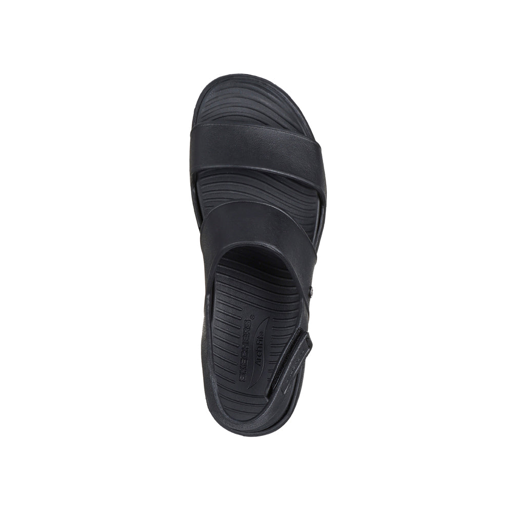 Sandalo Skechers Arch Fit Upbeat - Sunrise Donna - Nero