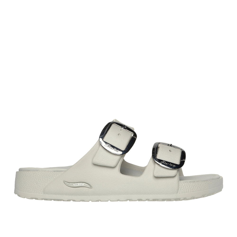 Sandalo Skechers Arch Fit Cal BreezE-Gold Star Donna - Bianco