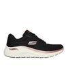 Sneakers skechers arch fit 2.0-glow the distance donna - nero