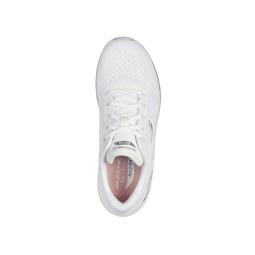 Sneakers Skechers Arch Fit 2.0-Glow The Distanc Donna - Bianco