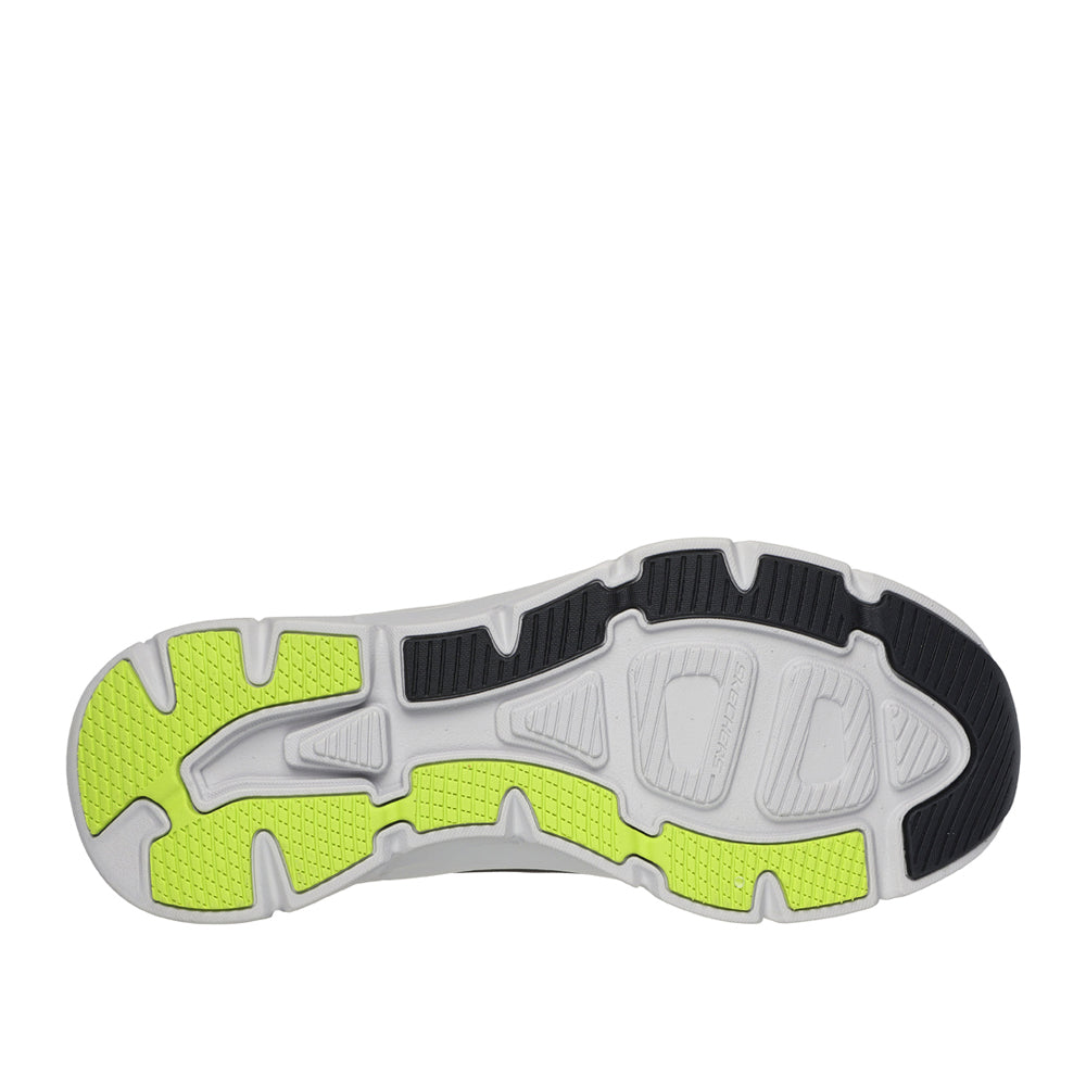Scarpa Running Skechers D'lux Walker 2.0 - Swave Uomo - Nero