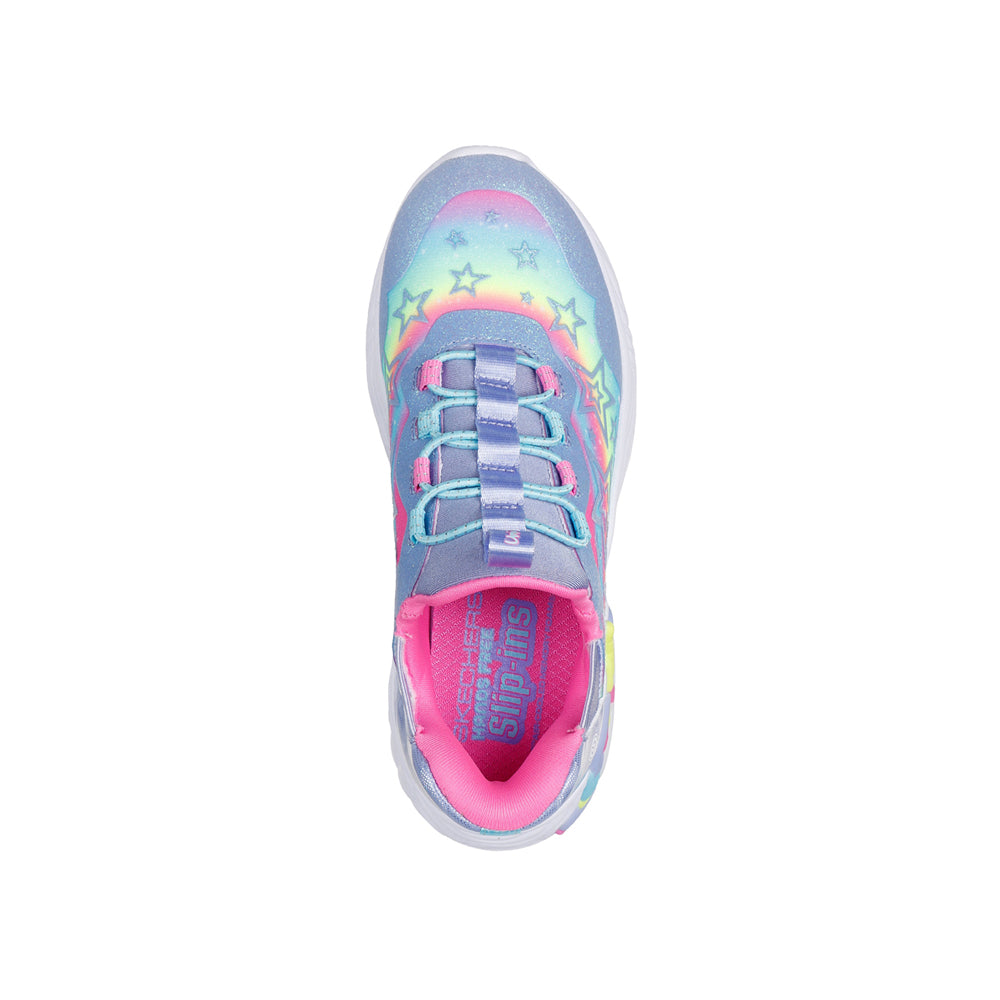 Sneakers Skechers Unicorn Dreams - Starry Lite Bambina - Rosa