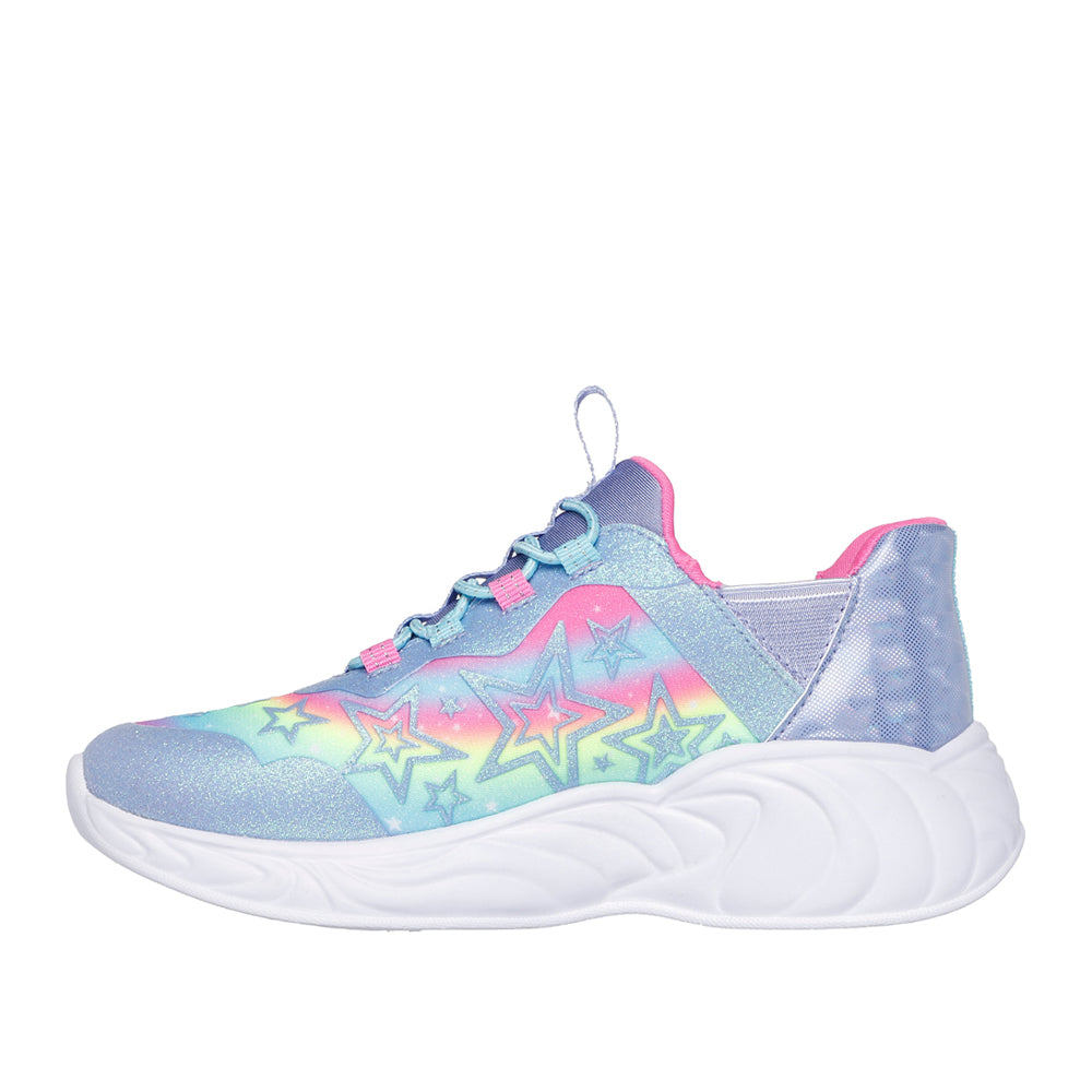 Sneakers Skechers Unicorn Dreams - Starry Lite Bambina - Rosa