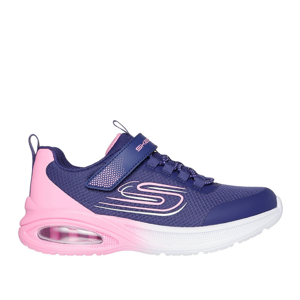 Sneakers Skechers Microspec Max Advance - Fly 3 Bambina - Blu