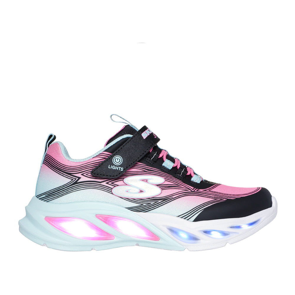 Sneakers Skechers Cosmic Glow Bambina - Nero