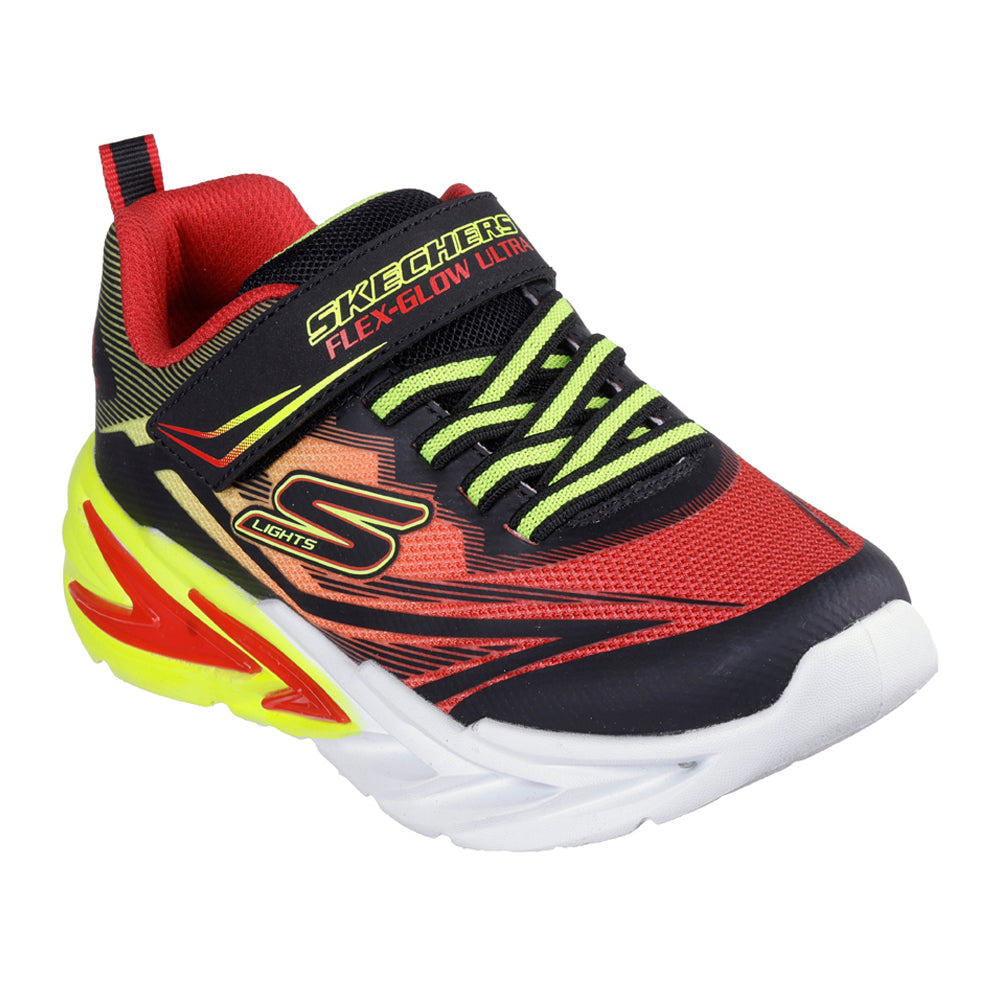 Sneakers Skechers FleX-Glow Ultra Bambina - Nero