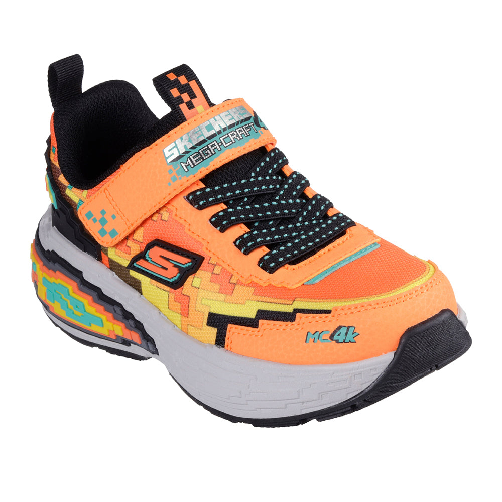 Sneakers Skechers MegA-Craft 4k Bambino - Arancione