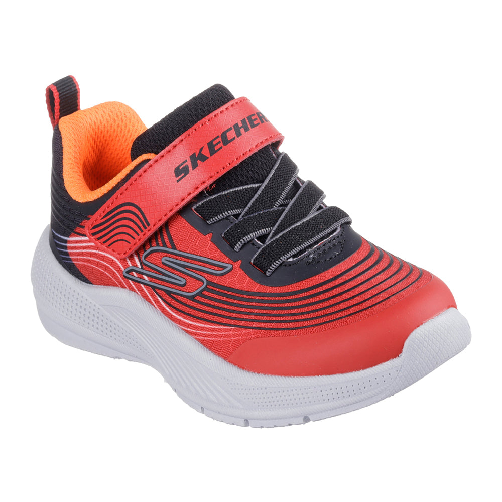 Sneakers Skechers Microspec Advance Bimbo - Rosso