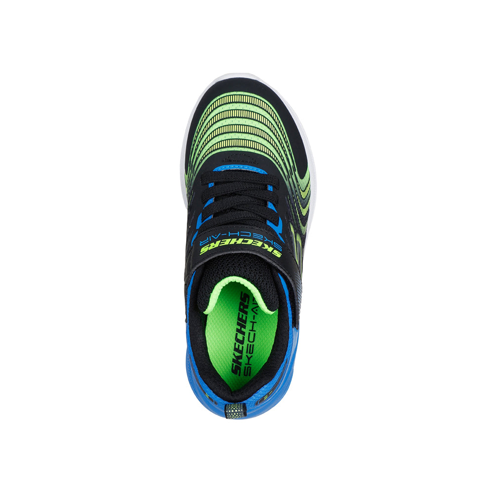 Sneakers Skechers Microspec Max AdvancE-Vortivo Bambino - Nero
