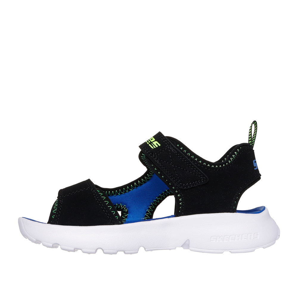 Sandalo Skechers Razor Splash - Aqua Buddies Bambino - Nero