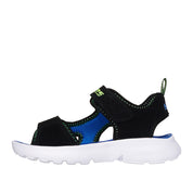 Sandalo Skechers Razor Splash - Aqua Buddies Bambino - Nero
