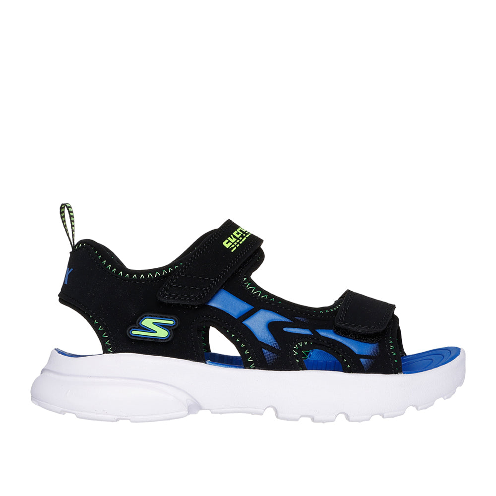 Sandalo Skechers Razor Splash - Aqua Buddies Bambino - Nero