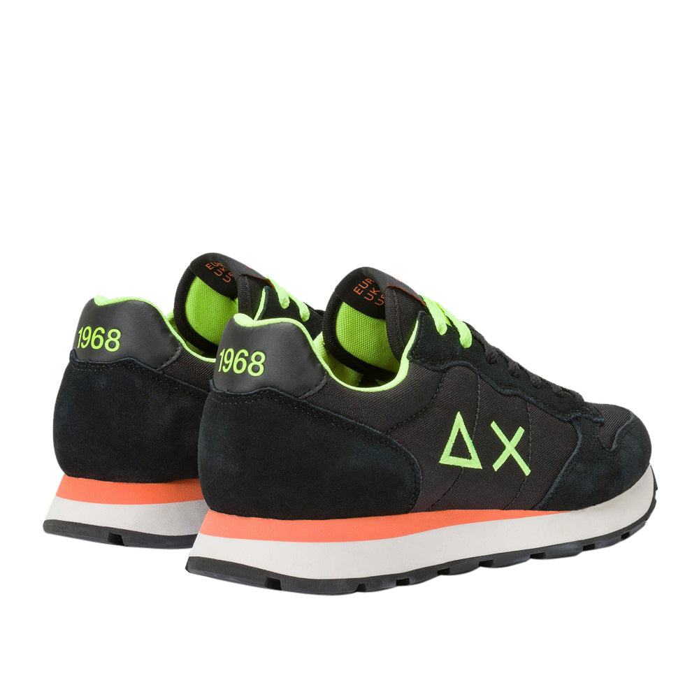 Sneakers Sun68 Tom Fluo Uomo - Nero