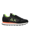 Sneakers sun68 tom fluo uomo - nero