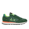 Sneakers sun68 tom fluo uomo - verde