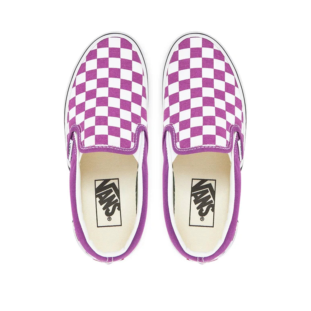 Slipon Vans Classic Donna - Color Theory Checkerboard/Will