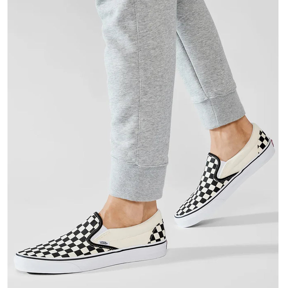 Slipon Vans Classic SliP-on Uomo - Blk&Whtchckerboard/Wht