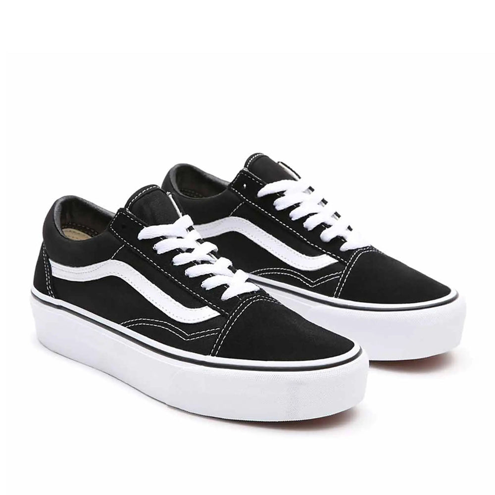 Sneakers Vans Old Skool Platform Uomo - Nero