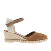 Espadrillas verbenas malena donna - cuoio