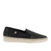 Slipon verbenas nuria donna - nero