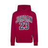 Felpa air jordan unisex bambino - rosso