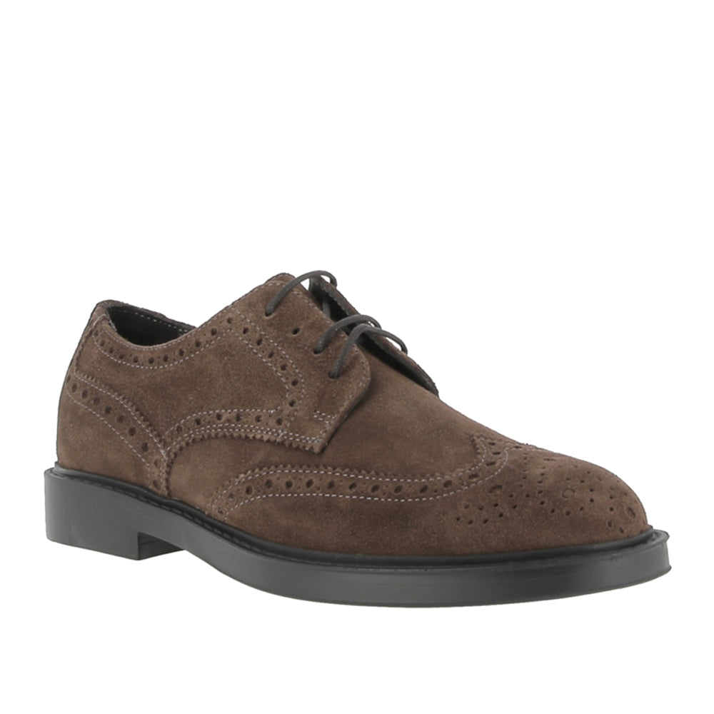 Stringata Antica Cuoieria Uomo - Marrone