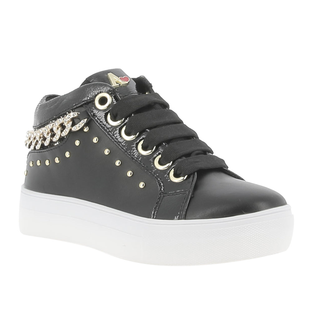 Sneakers Asso Bambina - Nero