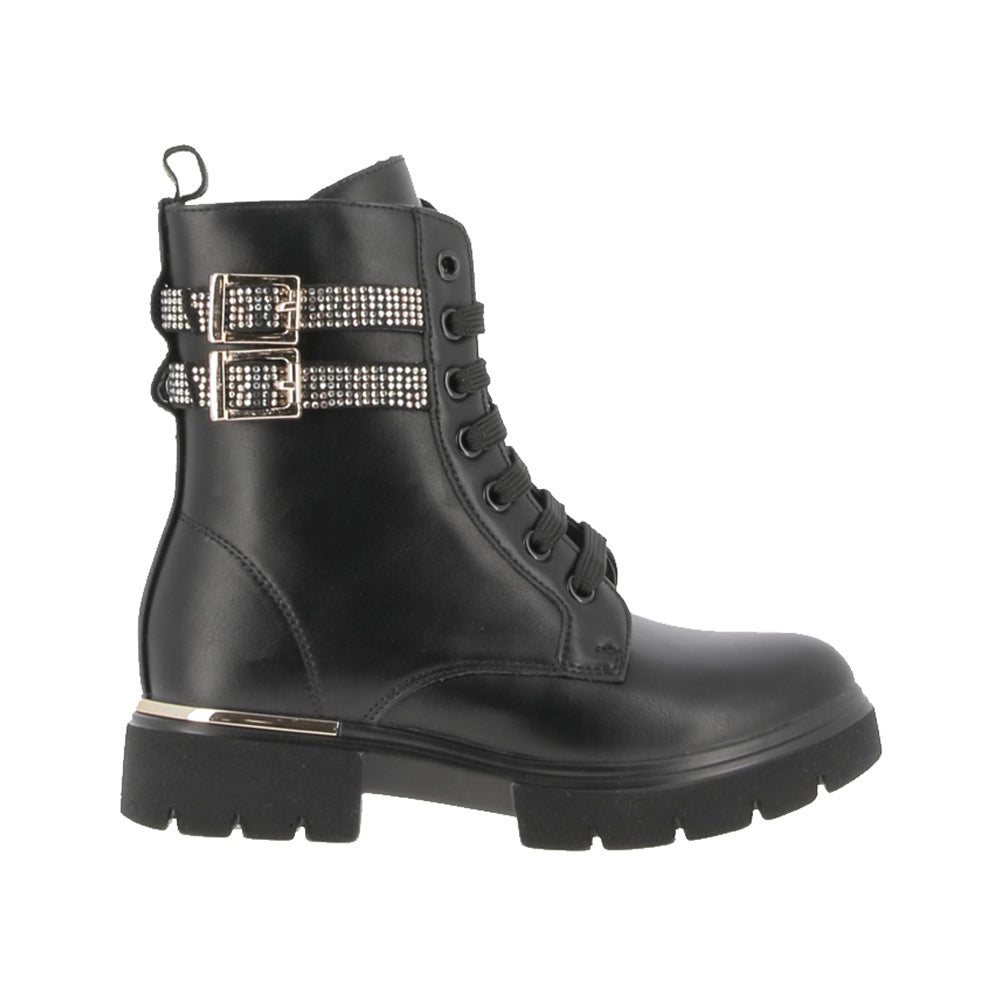 Scarponcino Asso Bambina - Nero