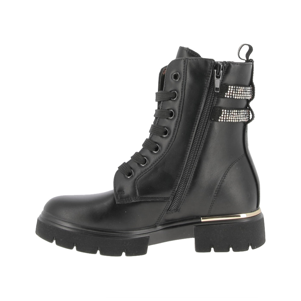 Scarponcino Asso Bambina - Nero