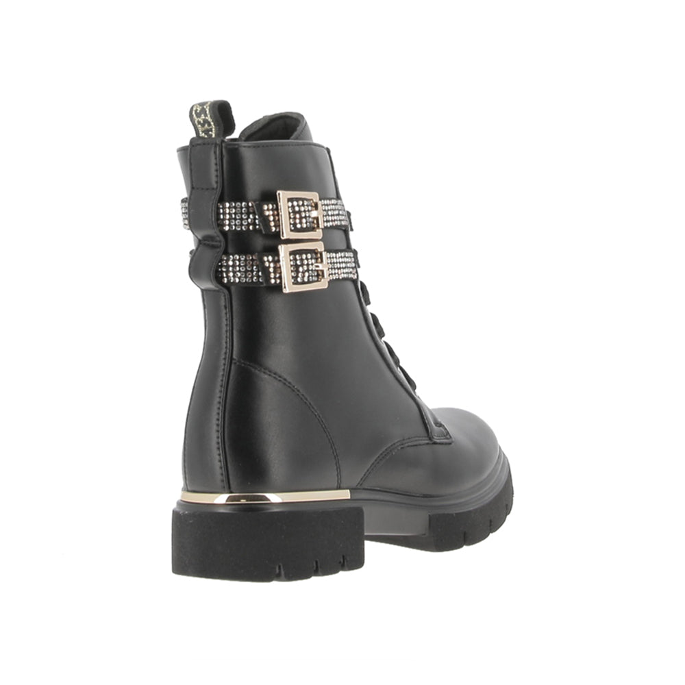 Scarponcino Asso Bambina - Nero