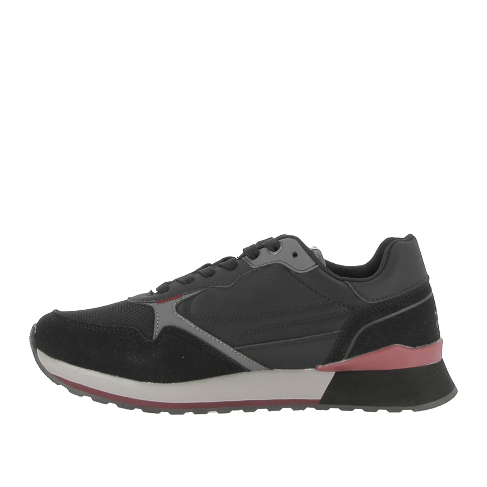 Sneakers Beverly Hills Polo Club King Power Mix Uomo - Nero