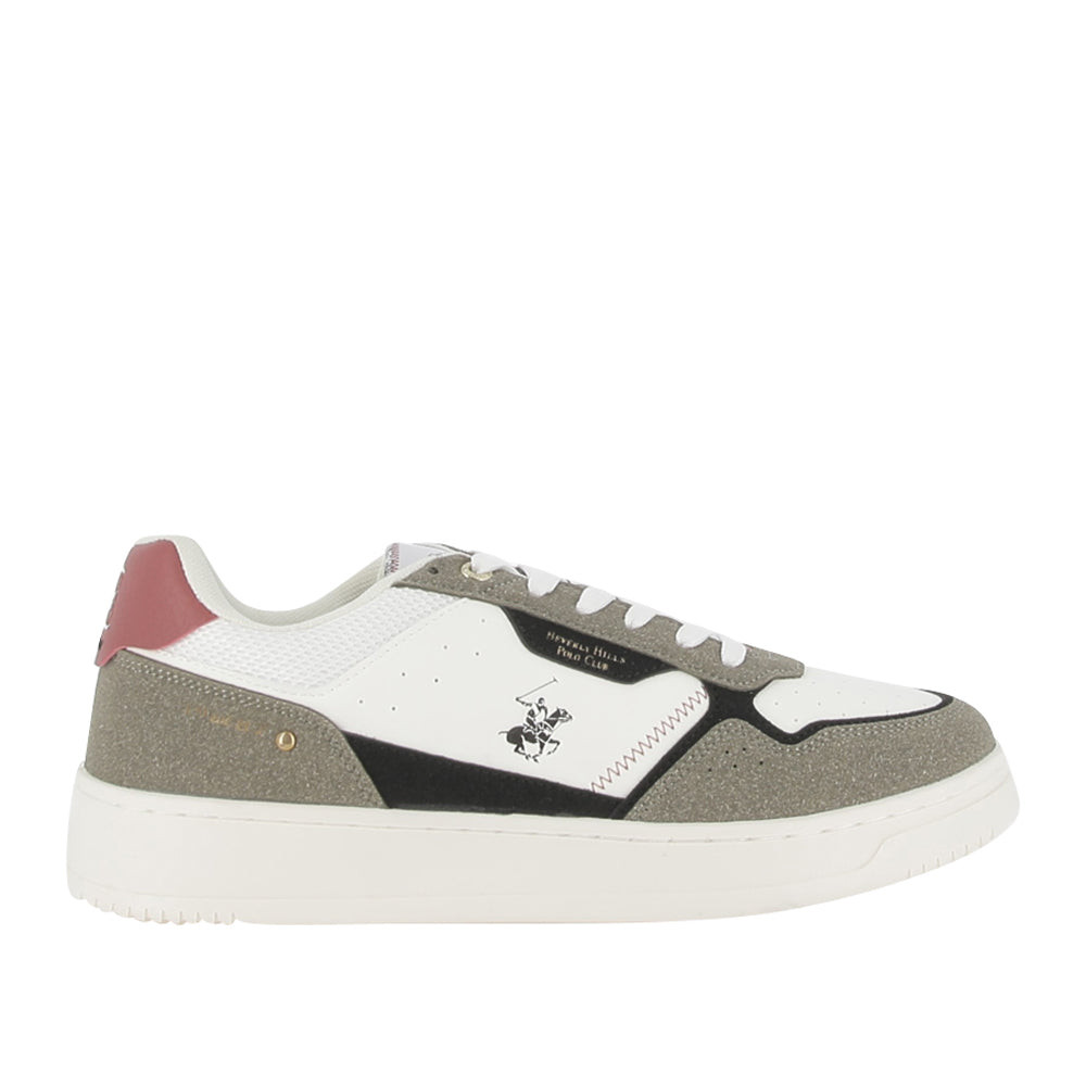 Sneakers Beverly Hills Polo Club Prime Mix Uomo - Bianco