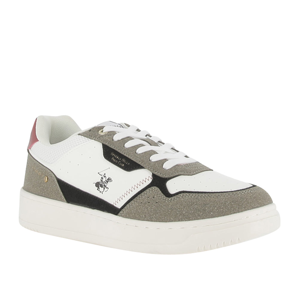 Sneakers Beverly Hills Polo Club Prime Mix Uomo - Bianco