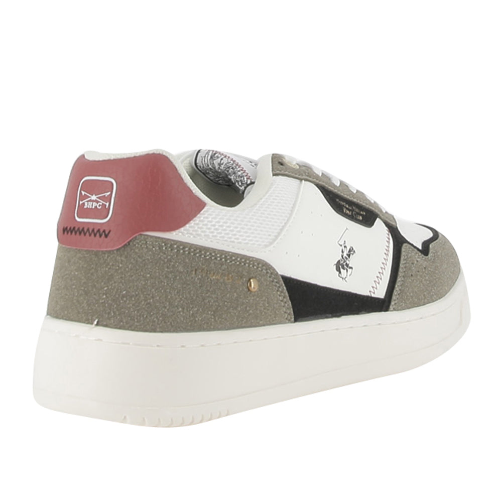Sneakers Beverly Hills Polo Club Prime Mix Uomo - Bianco