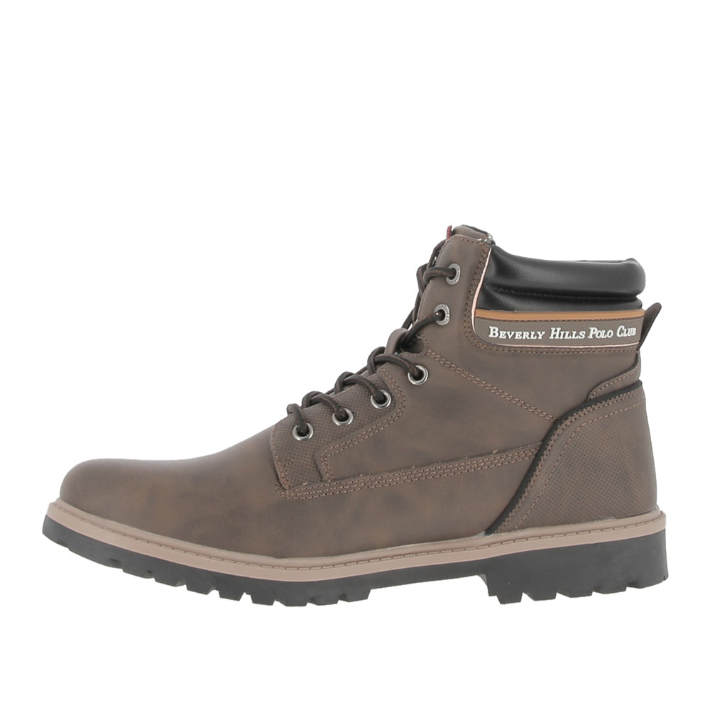 Scarponcino Beverly Hills Polo Club Maverik Nbk Uomo - Marrone