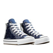 Sneakers Converse Ctas Eva Lift hi Ragazzo - Blu